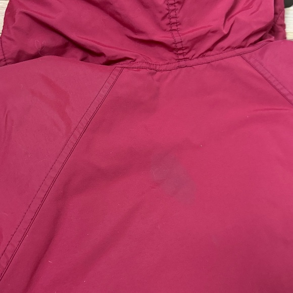 Vintage 90s LL Bean Anorak Aztec Pattern Pullover Parka Southwestern Medium - Picture 12 of 13